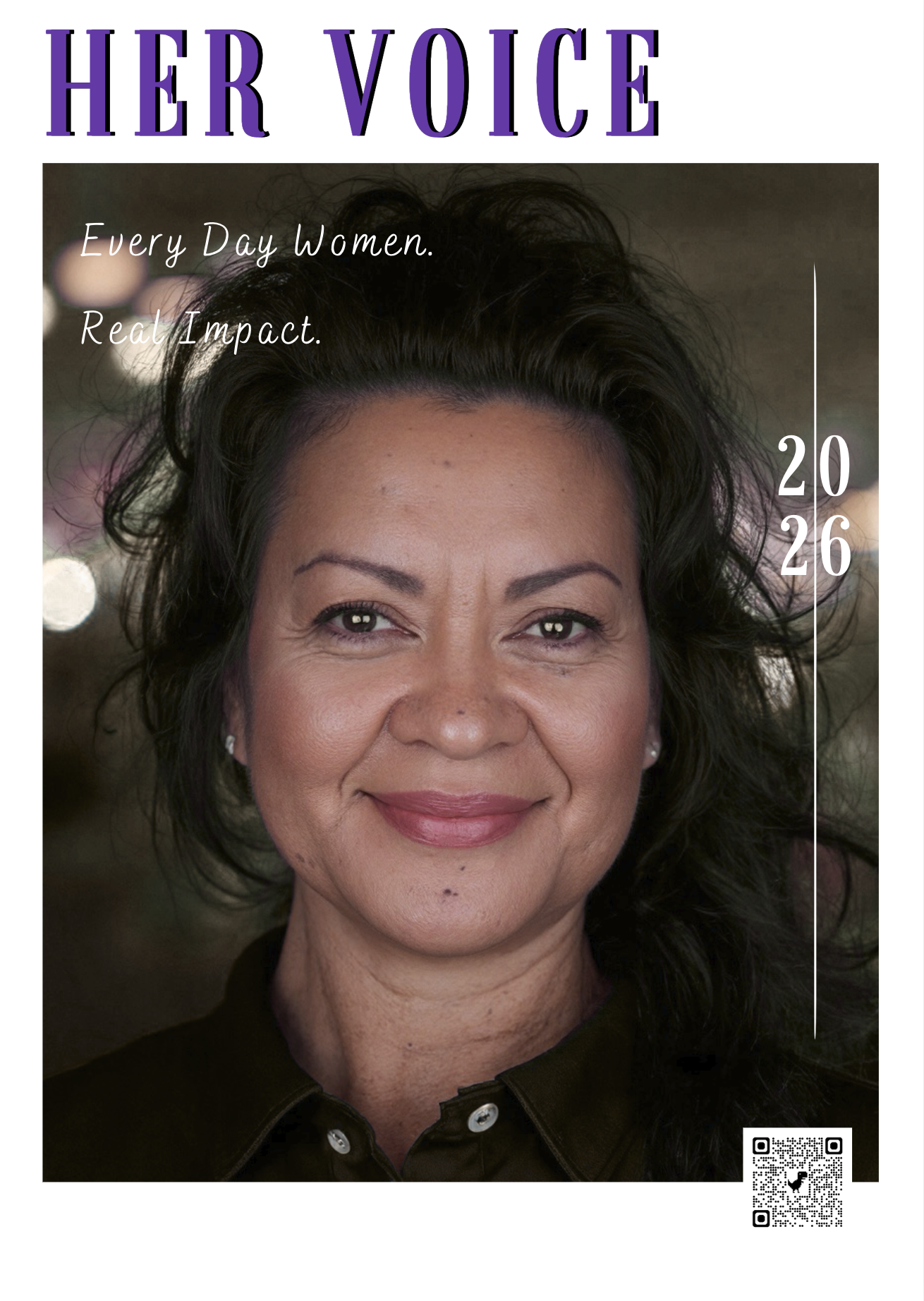 Her Voice magazine cover, July 2026 issue